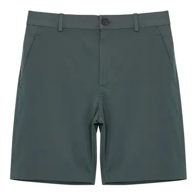 Trendyol Green Slim Fit Gabardine Woven Shorts & Bermuda