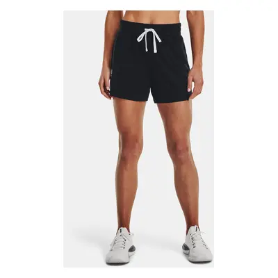 Under Armour Kraťasy UA Rival Terry Short-BLK - Dámské