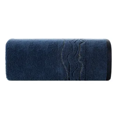 Eurofirany Unisex's Towel Navy Blue