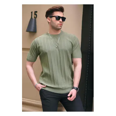 Madmext Men&#39;s Mint Green T-Shirt