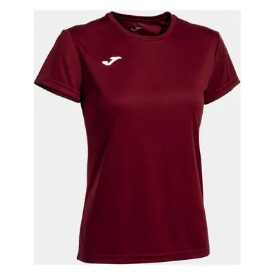 Dámské triko Joma Combi Woman Shirt S/S Burgundy