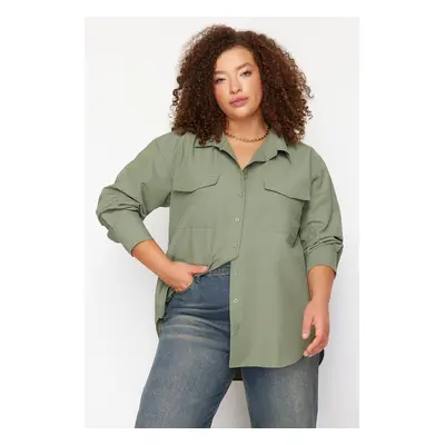 Trendyol Curve Khaki