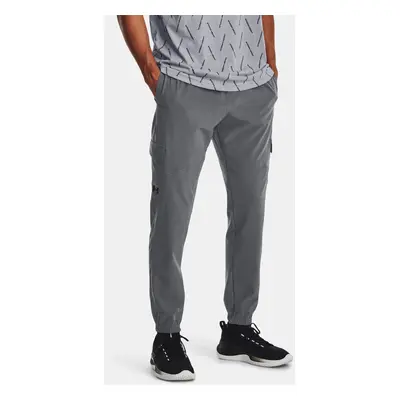 Under Armour Sportovní kalhoty UA Stretch Woven Cargo Pants-GRY - Pánské