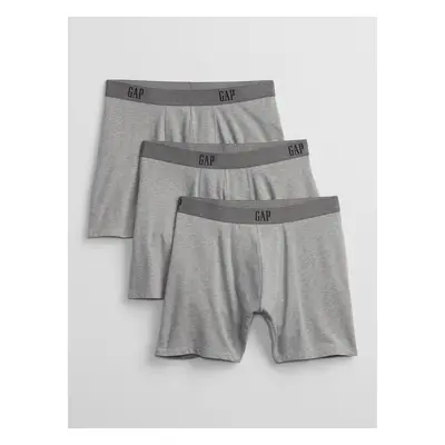 GAP Boxerky Logo boxer briefs, 3ks - Pánské