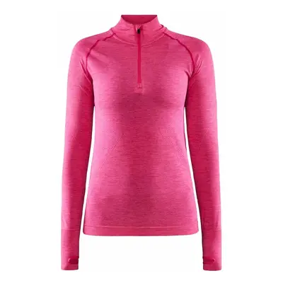 Dámské tričko Craft Core Dry Active Comfort Zip Pink