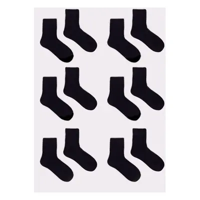 Yoclub Kids's Plain Socks 6-Pack SKA-0057C-3400-002