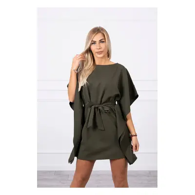 Šaty batwings Oversize khaki