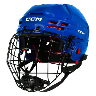 CCM Tacks royal Hokejová helma Combo