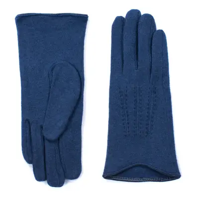 Art Of Polo Woman's Gloves rk19289 Navy Blue