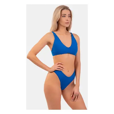 Dámské plavky Nebbia Triangle Bralette Bikini Top with padding Blue