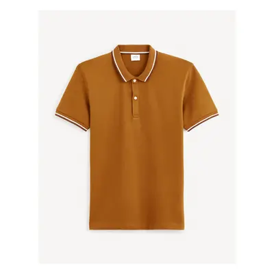 Celio Polo tričko pique Decolrayeb - Pánské