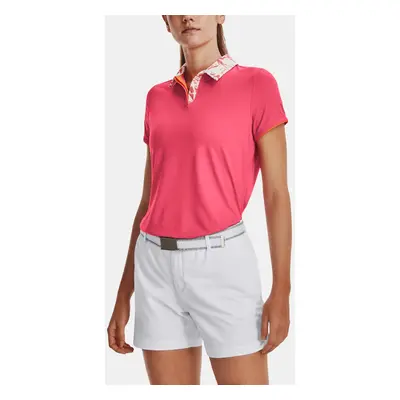 Under Armour Tričko UA Iso-Chill SS Polo-PNK - Dámské