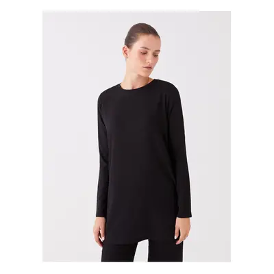 LC Waikiki Crew Neck Plain Long Sleeve Women's Tunic