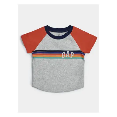 GAP Baby tričko Logo arch raglan tee - Kluci