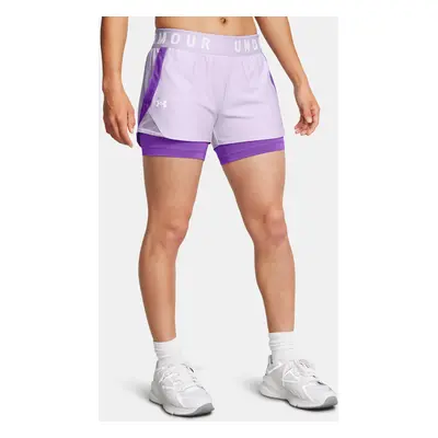 Dámské kraťasy Under Armour Play Up 2-in-1 Shorts-PPL - Dámské