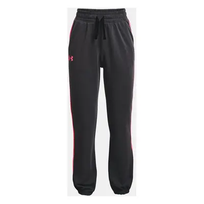 Under Armour Tepláky Rival Terry Taped Pant-BLK - Holky