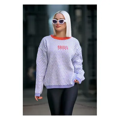 Madmext Women's Lilac Oversize Sweater