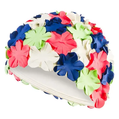 AQUA SPEED Woman's Swimming Cap Bloom Pattern