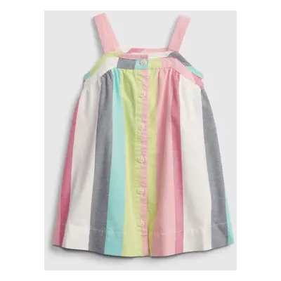 GAP Baby šaty stripe button dress - Holky