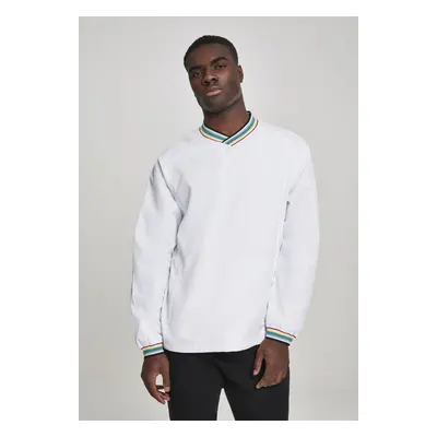 Warm Up Pull Over wht/multicolor