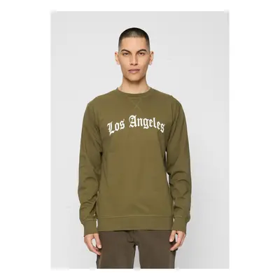 Los Angeles znění Crewneck olivový