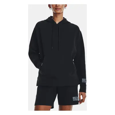 Under Armour Mikina UA Summit Knit Hoodie-BLK - unisex