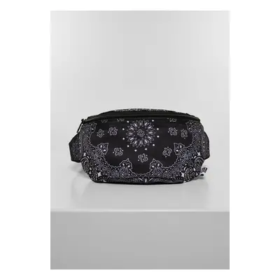 Bandana Print Hip Bag černá