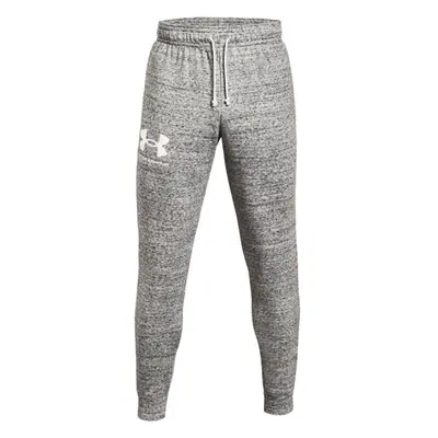 Pánské kalhoty Under Armour RIVAL TERRY JOGGER White