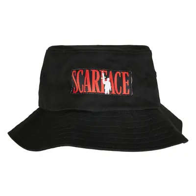 Klobouk Scarface Logo Bucket černý