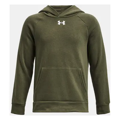 Under Armour Mikina UA Rival Fleece Hoodie-GRN - Kluci