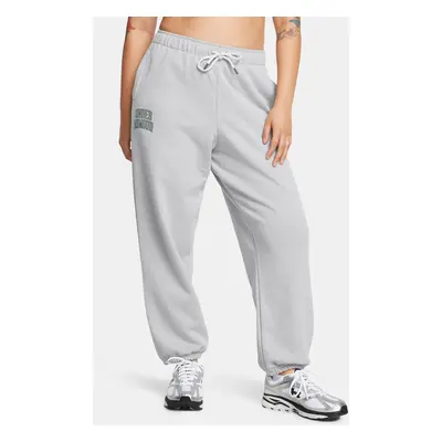 Under Armour Dámské sportovní kalhoty UA Icon HWT Terry OS Pant - Dámské