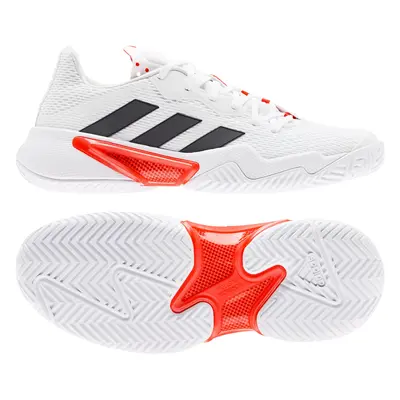 Dámská tenisová obuv adidas Barricade W White/Black/Red