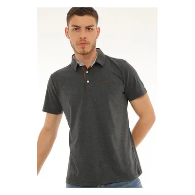 T8582 DEWBERRY MEN'S T-SHIRT-ANTHRACITE