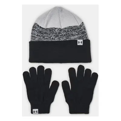 Under Armour Čepice Girl's Beanie & Glove Combo-BLK - Holky