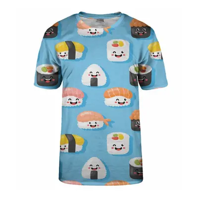 Bittersweet Paris Unisex's Happy Sushi T-Shirt Tsh Bsp522