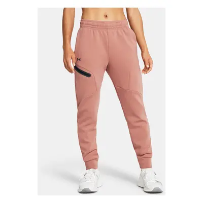 Under Armour Tepláky Unstoppable Flc Jogger-PNK - Dámské