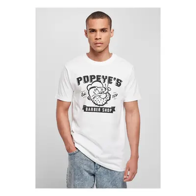 Popeye Barber Shop Tee bílé