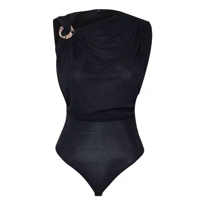 Trendyol Black Accessory Knitted Bodysuit