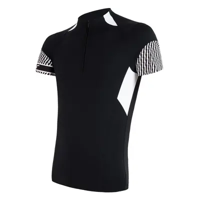 Pánský dres Sensor Cyklo Race Black/White