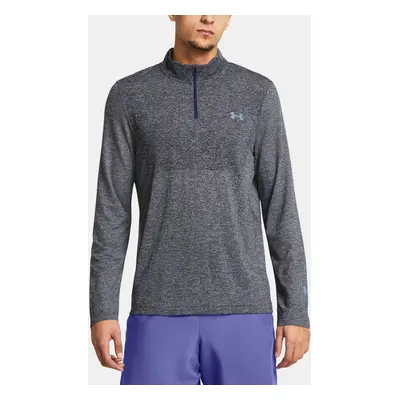 Under Armour Tričko UA SEAMLESS STRIDE 1/4 ZIP-PPL - Pánské