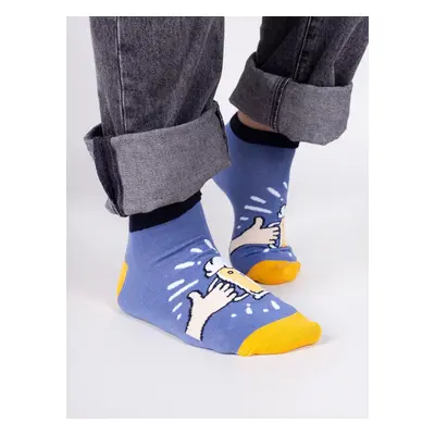 Yoclub Man's Cotton Socks Patterns Colors SKS-0086F-B800