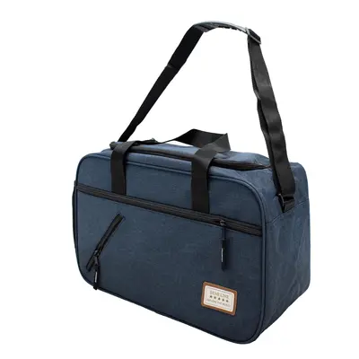 Semiline Unisex's Flight Travel Bag T5785-1 Navy Blue