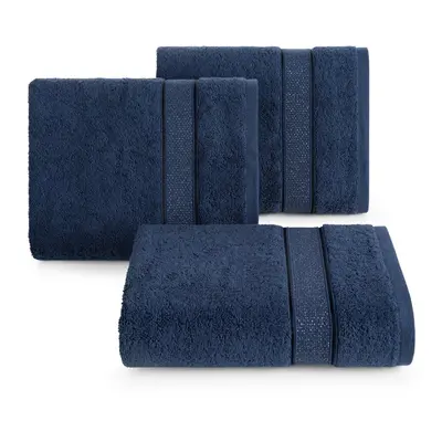 Eurofirany Unisex's Towel Navy Blue