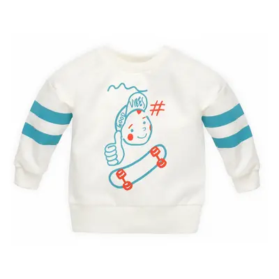 Pinokio Kids's Orange Flip Sweatshirt