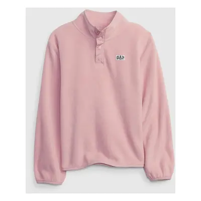 GAP Dětská mikina fleece polar - Holky