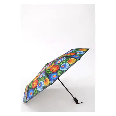 Folkstar Woman's Automatic Umbrella Łowicki