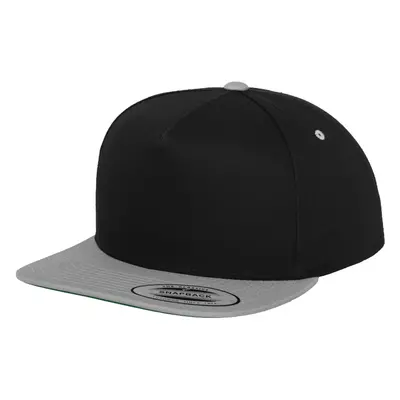 Klasický panelový Snapback blk/stříbrný