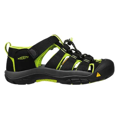 Dětské sandály Keen Newport H2 K Black/Lime Green