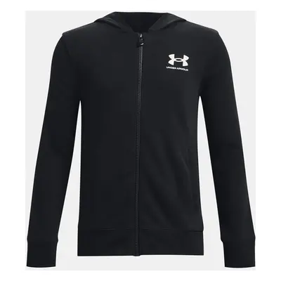 Under Armour Mikina UA Rival Terry FZ Hoodie-BLK - Kluci