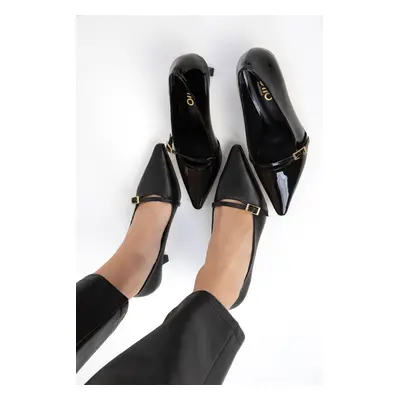 Soho Black Women's Classic High Heel Shoes